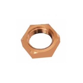 Tuerca 3/8" Latón h 6mm Llave 21