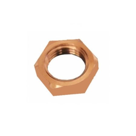 Tuerca 3/8" Latón h 6mm Llave 21