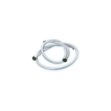 Latiguillo Inoxidable plastificado H-H DE 1/2" DE 1200 mm