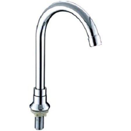 Caño para grifo de pedal giratorio