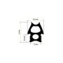 Burlete Puerta Horno 485x485mm