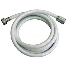"Latiguillo blanco H-H de 1/2" 2000 mm para ducha de gran alcance"