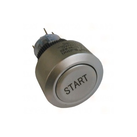 Pulsador Marcha 230V Ac 5A Ø22mm