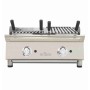 Parrilla vasca a gas 70 cm con piedra volcánica Línea 600