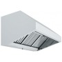 Campana Industrial Extractora Acero Inoxidable Con Turbina 1500x850x680mm + 9/9-1/2CV