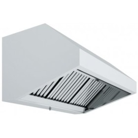 Campana Industrial Extractora Acero Inoxidable Con Turbina 1500x850x680mm + 9/9-1/2CV