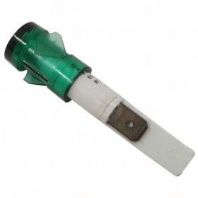 Piloto Verde Ø12mm 230V