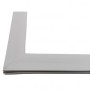 Burlete 580x385mm Pvc Gris