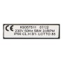 Motor Reductor 230V 50Hz 58W 33rpm
