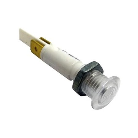 Piloto Ø10mm 230V Blanco