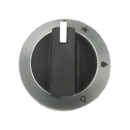 Mando Grifo Gas Cocina Ø75mm Eje Ø8x6mm