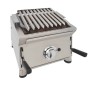 Barbacoa a gas 40 cm piedra volcánica ARILEX con parrilla inoxidable regulable en 3 alturas