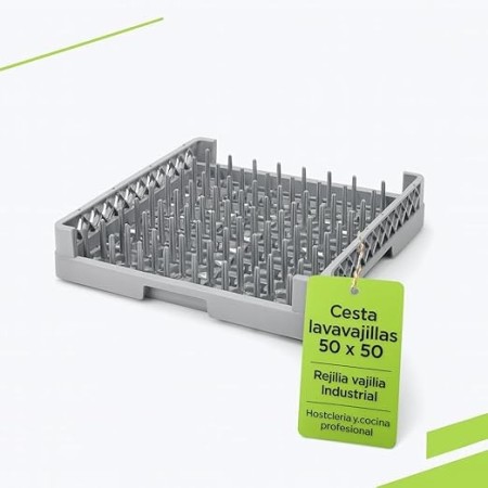 Cesta lavavajillas 50x50 para bandejas