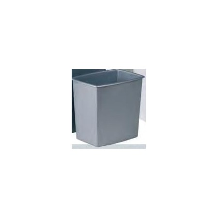Cubeta rectangular alta 15L 20x28x34