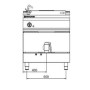Marmita de gas modelo MG-9150 Repagas
