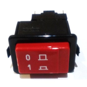 Interruptor Rojo 36x23mm ON/OFF E35/40/50