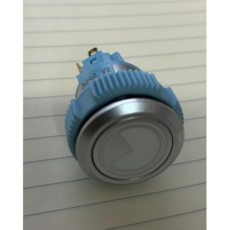 Pulsador 230V Start Led Blanco ciclo largo