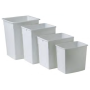 Cubeta rectangular alta 31,5x28,5x38 26L (1ud) Fervik