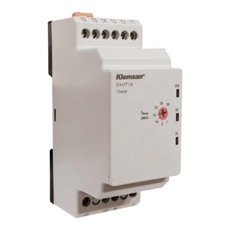 Temporizador 1/30" 30/180" 10A 230V DWT-3