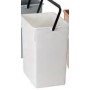 Cubeta reciclar Blanca 15L con asa 20x28x34 (1ud) Fervik