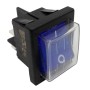 Interruptor Azul 30x22 230V Con Funda