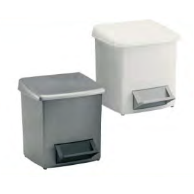Cubo pedal 8L baño 27x23x28 (1ud) Fervik