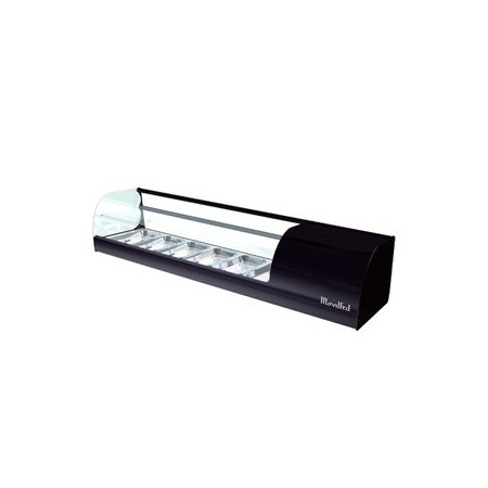 Vitrina de tapas 6 bandejas movilfrit