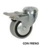 Rueda de repuesto para contenedor inox 486004 y 486006