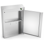 Armario esterilizador de ozono de 523x120x722 mm.