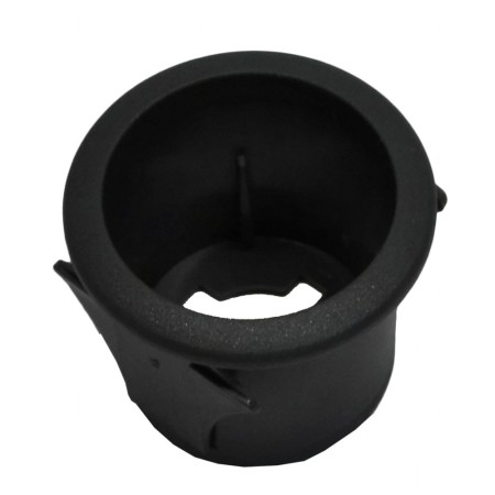 Soporte Cuerpo Pulsador Redondo Gris Ø25mm