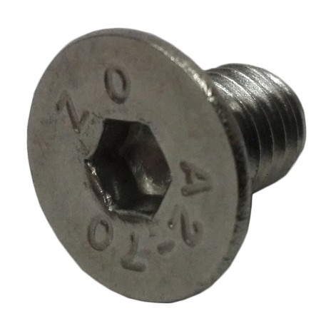 Tornillo M5x8mm DIN-7991 Inox