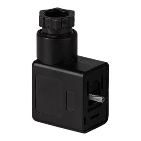 Conector Electroválvula 3P 8W AC/DC DIN-43650