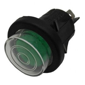 Interruptor Verde Ø25mm 16A 230V Bipolar
