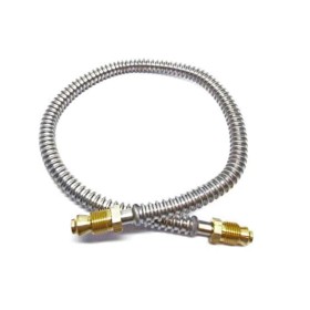 Tubo Gas Flexible L600mm BICONO Ø6mm M10x1