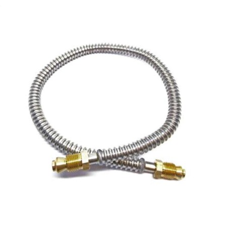 Tubo Gas Flexible L600mm BICONO Ø6mm M10x1