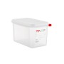 CONTENEDOR PLASTICO 4,3 L. HERMETICO GN 1/4