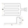 Resistencia Freidora 3200W 230V Jemi