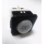 Pulsador Blanco 25x25mm 230V Bomba De Desagüe