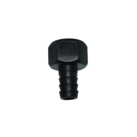 Racor Recto 1/2 X Ø12mm Plastico Jemi