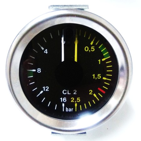 Manometro 2.5/16kg 1/8x1/8 Ø60mm Expobar