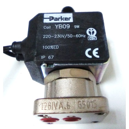 Electroválvula 3 Vías 230V Con Cable Viton