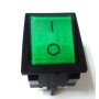 Interruptor Rojo 30x22mm 230V Bipolar