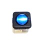 nterruptor Azul 25x25mm 230V Tecla Redonda