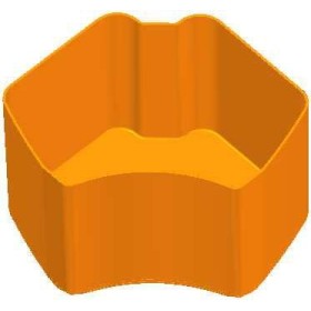 CUBETA CORTEZAS BC VER/ESSPRO NARANJA
