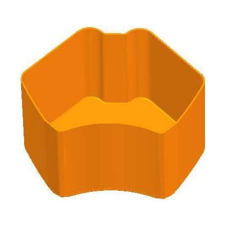 CUBETA CORTEZAS BC VER/ESSPRO NARANJA