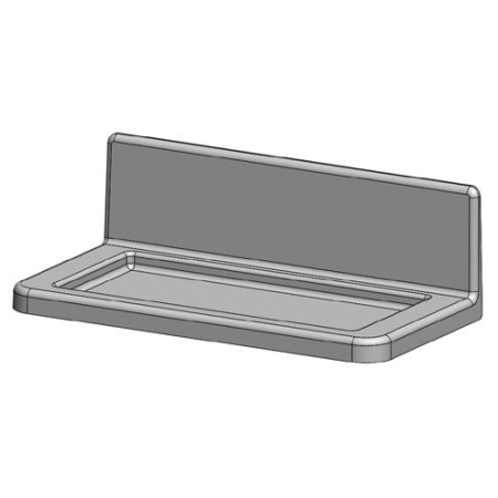Bandeja base vaso goteo Z06 gris