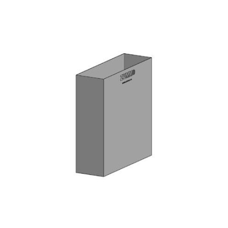 Cubeta contenedor cortezas inoxidable Z05