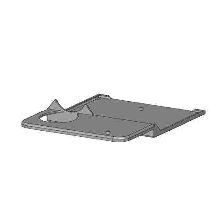 Techo parte superior gris z06