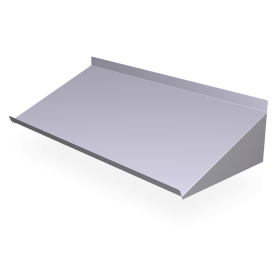 Estante mural inclinado para cestas 1550x488x248 mm.