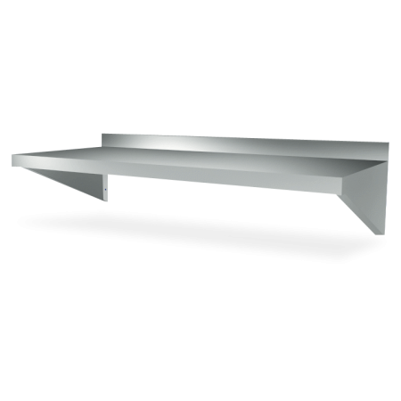 Estante mural cartelas compacto 1500x400x245 mm.